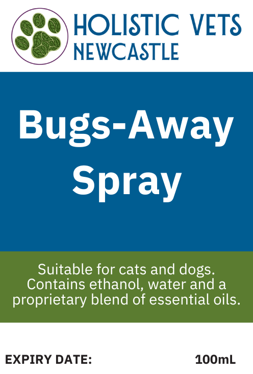 Bugs-Away Spray for Cats and Dogs (100ml)