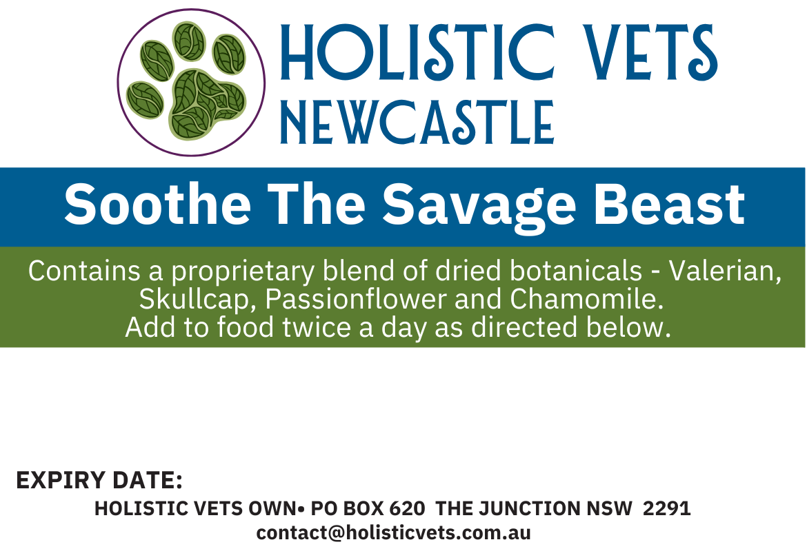 Soothe The Savage Beast Herbal Blend