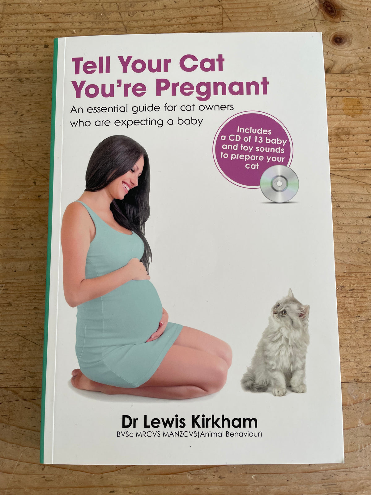 Tell Your Cat You’re Pregnant Book &amp; CD