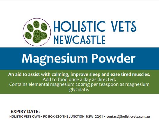 Holistic Vets Own Magnesium Powder